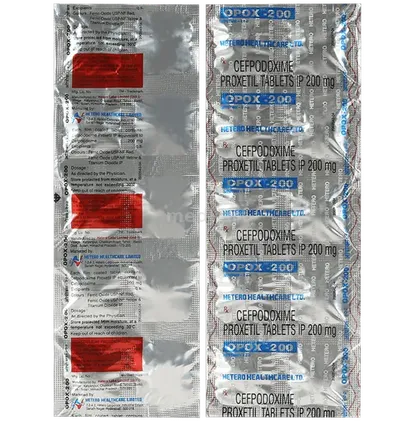 opox 200mg tablet 10's